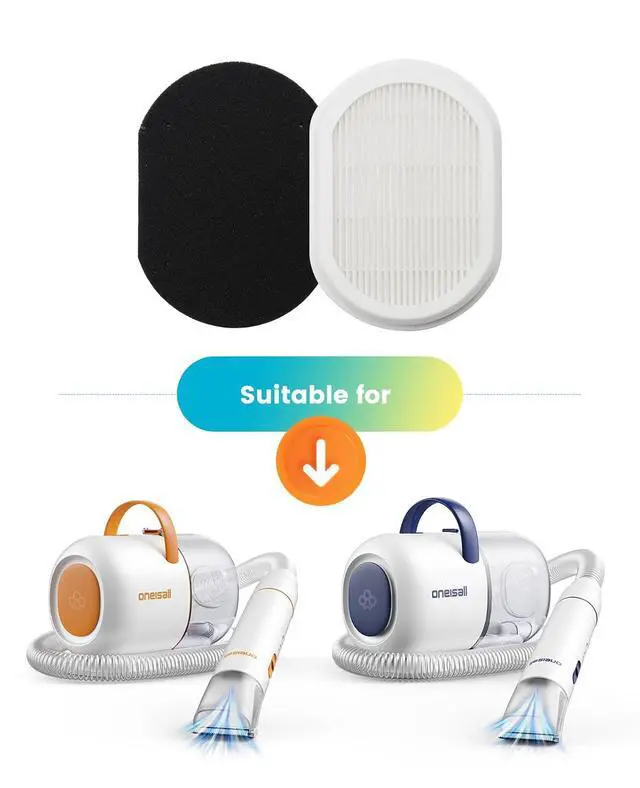 Alt view image 2 of 2 - Sponge Filter, HEPA for PG08 Pet Grooming Kit & Vacuum
