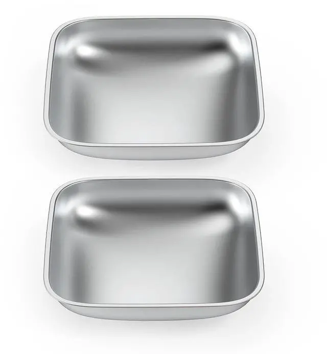 Main image of Stainless Steel Bowls for H1 5L Automatic Double Bowl Cat Feeder and H1-W 5L WiFi Automatic Double Bowl Cat Feeder, Bowls for PF09/PF10 (Pack of 2)