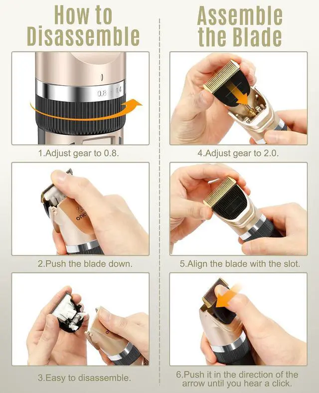 Alt view image 4 of 5 - Low Noise Dog and Cat Clippers Replacement Blade