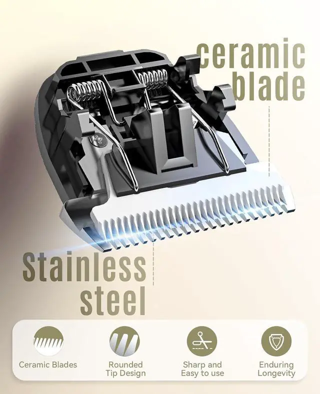 Alt view image 5 of 5 - Low Noise Dog and Cat Clippers Replacement Blade