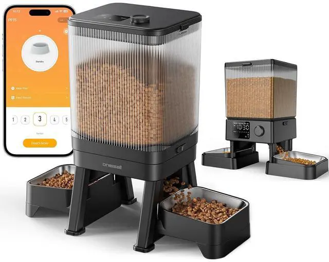 Main image of 7L 5G & 5L Automatic Cat Feeder for 2 Cats