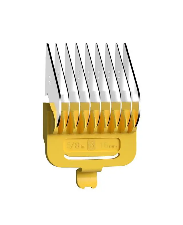 Alt view image 3 of 3 - 16 mm yellow metal combs for dog clippers