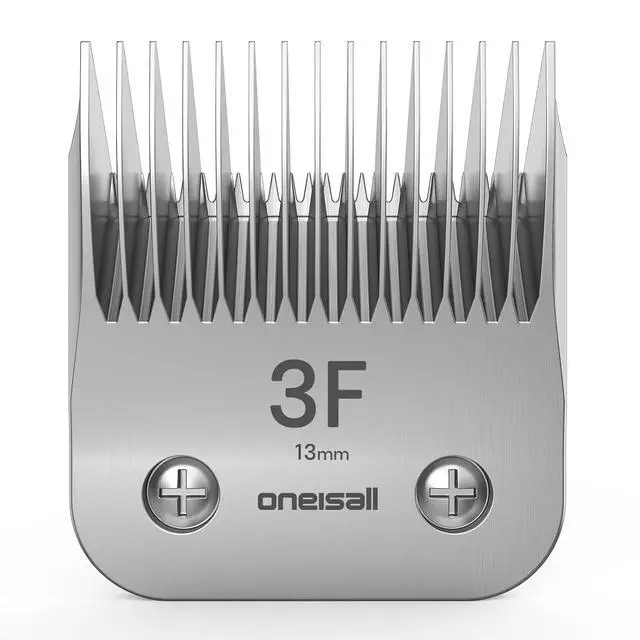Main image of Professional Dog Grooming Clippers Replacement Blade, Ultra Edge Dog Clipper Blade Constructed of Carbonized Steel, Resists Heat & Rust with Long-Lasting Sharp Edges(3FC)