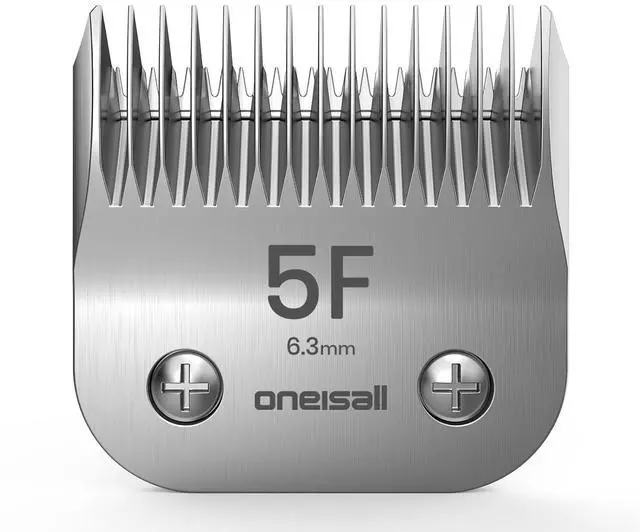 Main image of Professional Dog Grooming Clippers Replacement Blade, Ultra Edge Dog Clipper Blade Constructed of Carbonized Steel, Resists Heat & Rust with Long-Lasting Sharp Edges(5FC)