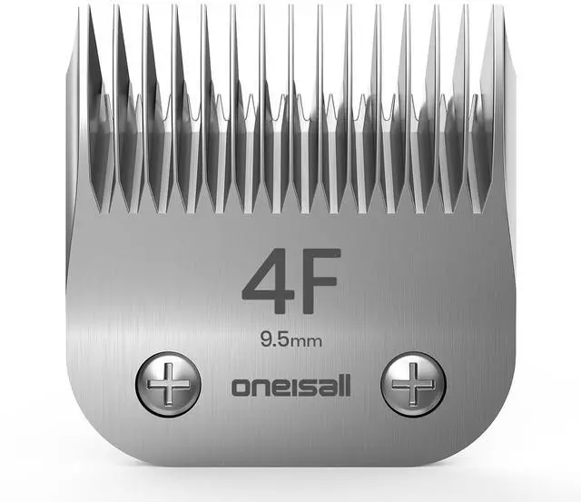 Main image of Professional Dog Grooming Clippers Replacement Blade, Ultra Edge Dog Clipper Blade Constructed of Carbonized Steel, Resists Heat & Rust with Long-Lasting Sharp Edges(4FC)