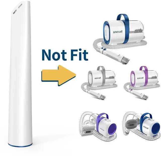 Alt view image 3 of 3 - Replacement Long Narrow Nozzle for BM1 Dog Grooming Vacuum Blow Dryer and Clippers