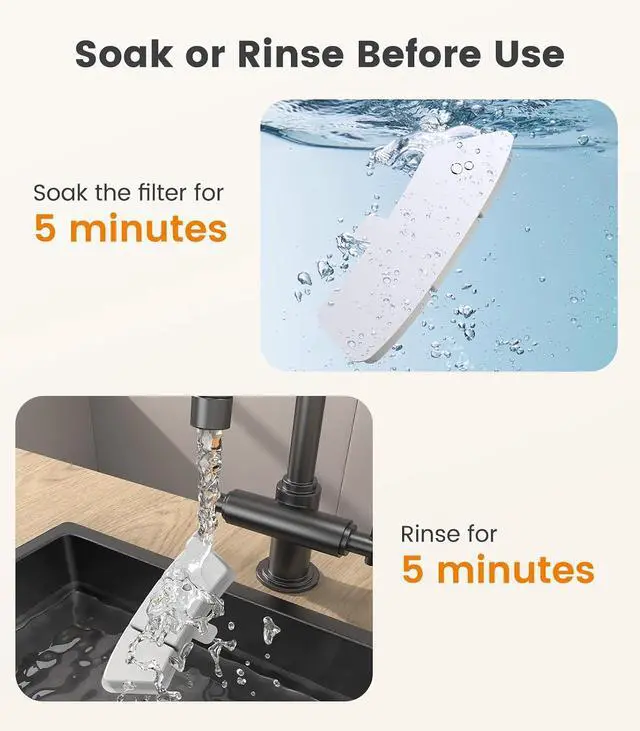 Alt view image 4 of 5 - 6pcs Replacement Filters for PW04 3.5L Wireless Cat Water Fountain Only for Fountain B0DNJT76WJ, B0DMF2LH3Y and B0DSJ9F3M2