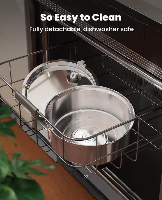 Alt view image 6 of 7 - 7L/230oz Dog Water Fountain for Multi-pet Household,PWF002 | 25db Quiet Design,304 Stainless Steel,Contain 3 Set Filters,Visual Water,5-Layer Filtration,Fit for Living Room Kitchen