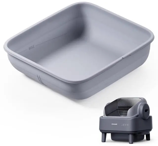 Main image of Full-Cover Litter Pad for Ease S1 Automatic Litter Box Liner, Rinsable Soft Rubber Inner Tray Mat, Leak-Proof, Scratch-Resistant and Stain-Proof