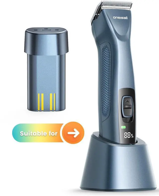 Alt view image 2 of 2 - Professional Dog Grooming Clippers Battery Replacement for B0FQ5D2WHL, 2600mAh
