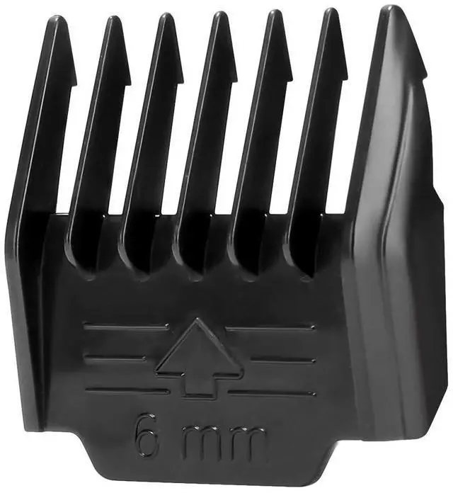 Main image of Attachment Guide Comb Guards for Low Noise Dog Clippers #2, 6mm(1/4-Inch) Cut Length, Black for 26225202-003DE/P2/X3//X2