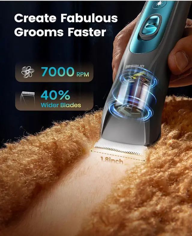 Alt view image 3 of 7 - Quiet Pet Clippers