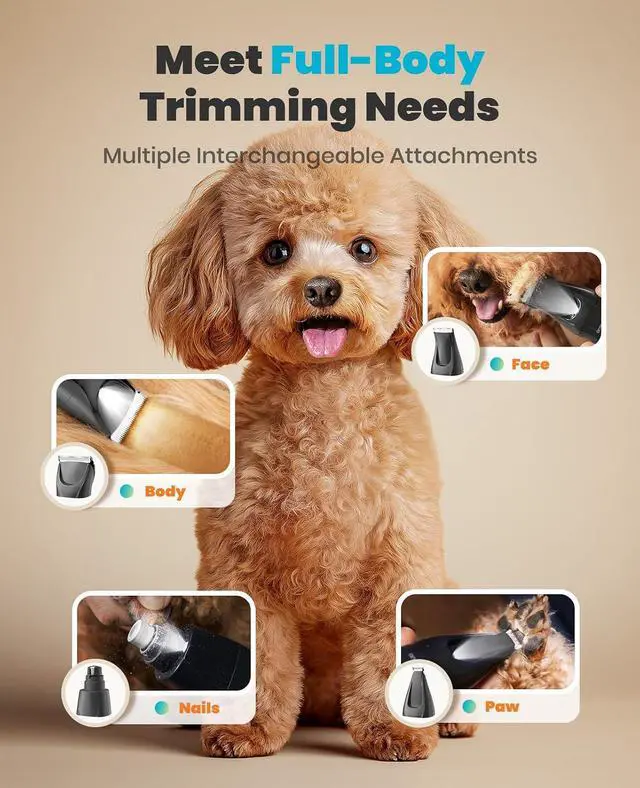 Alt view image 7 of 7 - Quiet Pet Clippers