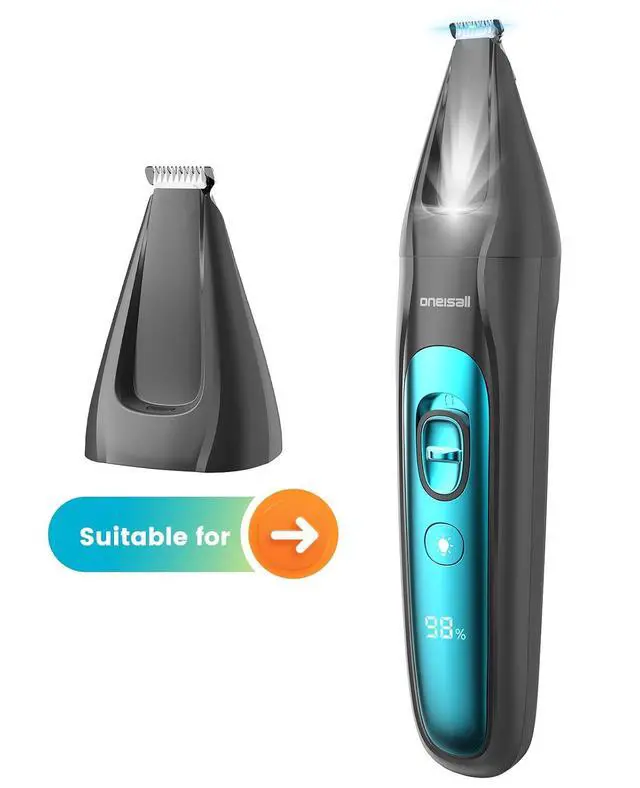 Alt view image 6 of 7 - Dog Clippers with Paw Trimmer Replacement