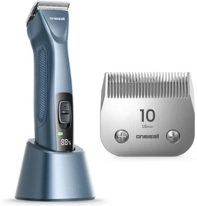 Main image of Professional Dog Clippers with Blade Replacement #10