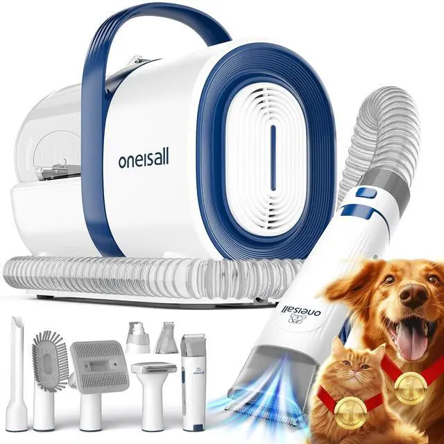 Alt view image 2 of 7 - Dog Grooming Vacuum and 2-Speed Dog Paw Trimmer