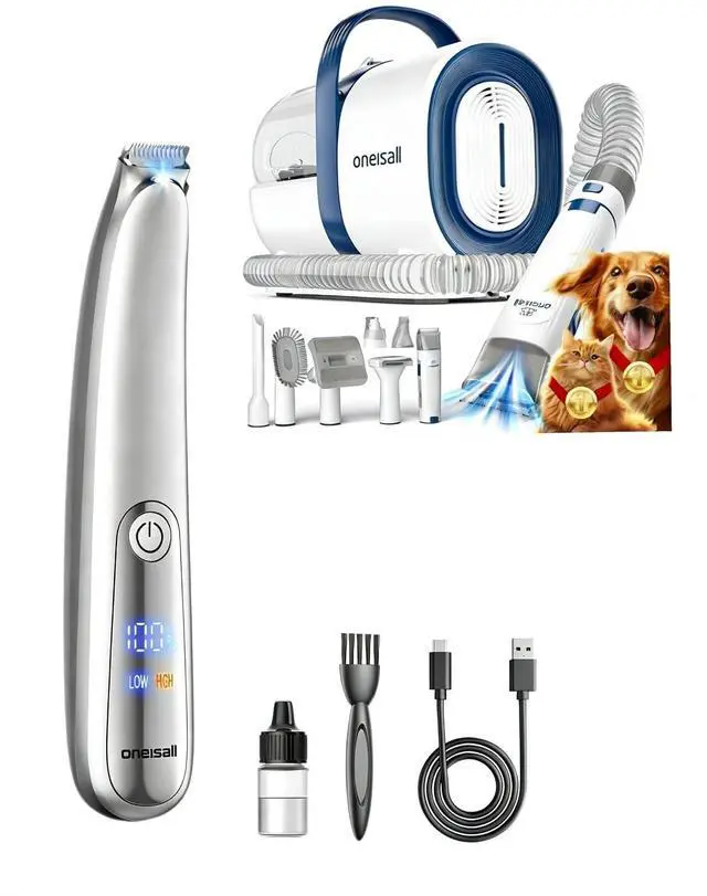 Main image of Dog Grooming Vacuum and 2-Speed Dog Paw Trimmer