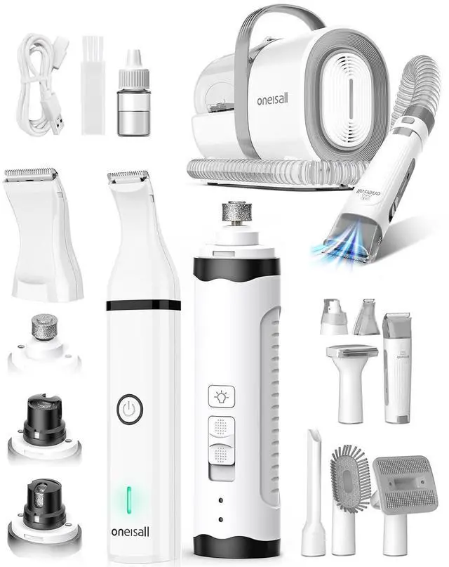 Main image of Dog Grooming Vacuum, Dog Nail Grinder and Paw Trimmer Kit