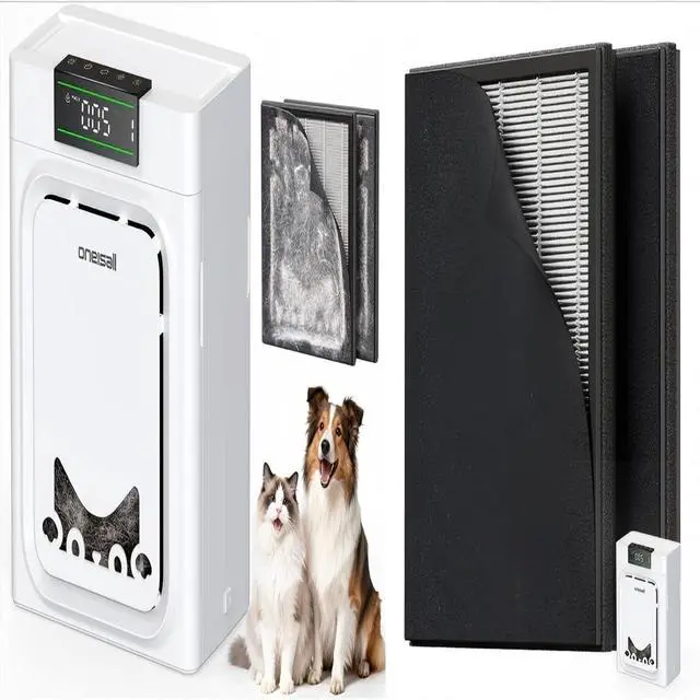 Main image of Air Purifiers for Home Pets with 2 Pack Filters