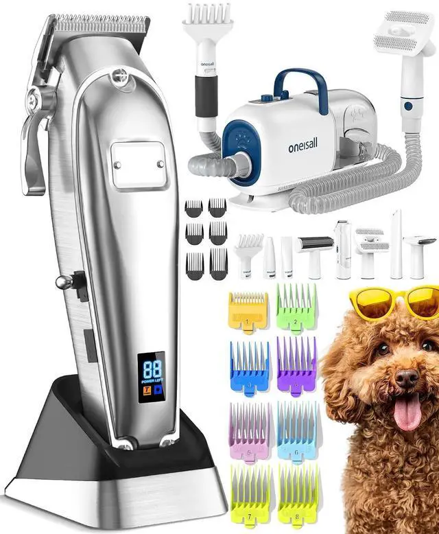 Main image of BM1 Dog Vacuum & Dryer and K52NTS Dog Grooming Clippers for Thick Heavy Coats
