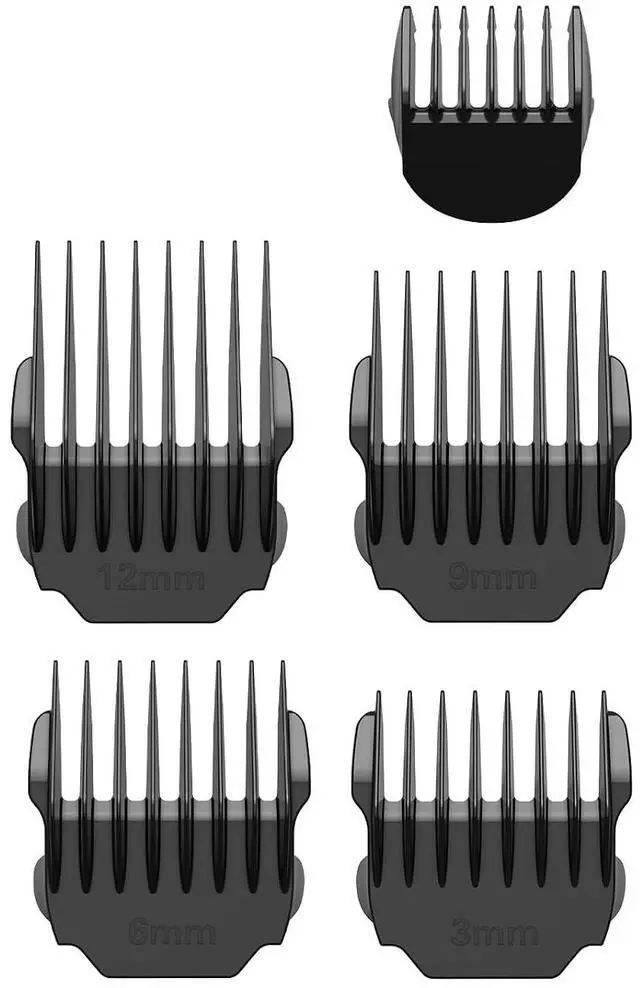 Main image of Replacment Guide Combs for FC08, 5 Pcs, 3 mm/3 mm/6 mm/9 mm/12 mm