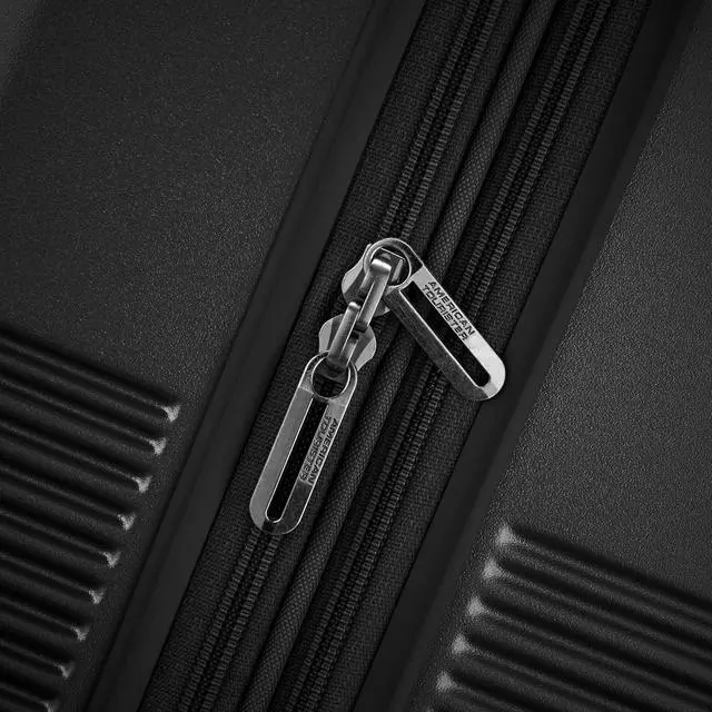 Alt view image 5 of 6 - American Tourister Colorlite II 2 Piece Hard Side Expandable Luggage Set with Spinner Wheels, Black