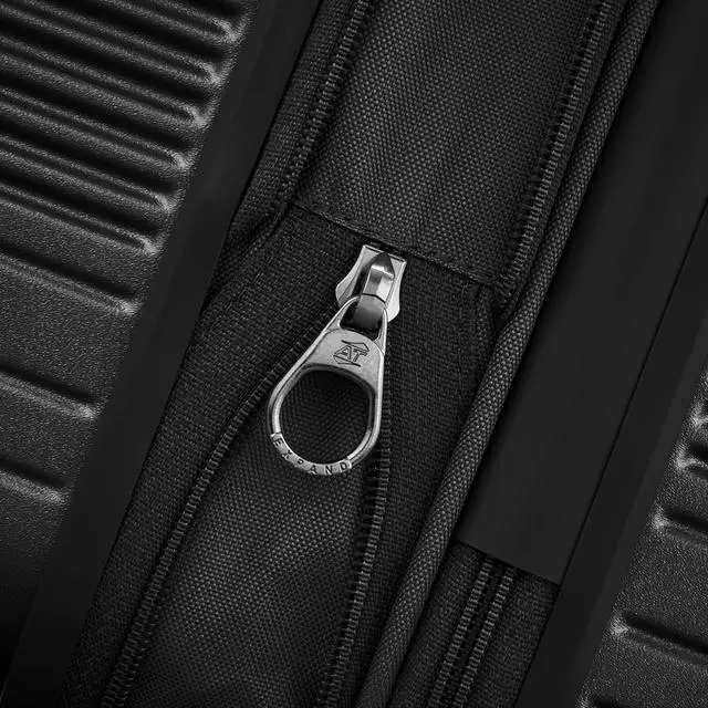 Alt view image 6 of 6 - American Tourister Colorlite II 2 Piece Hard Side Expandable Luggage Set with Spinner Wheels, Black