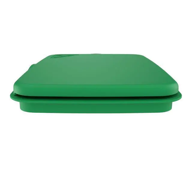 Alt view image 3 of 7 - Rev-A-Shelf Polymer Bi-Directional Lid 35 and 50 qt. Waste Containers (Green)