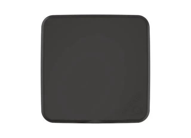 Alt view image 7 of 7 - Rev-A-Shelf 27 Qt Under Sink Garbage Can Lid for Kitchen and Bathroom Cabinet, Replacement Plastic Trash Bin Lid Only, Orion Gray, RV-1024-LID-13-1