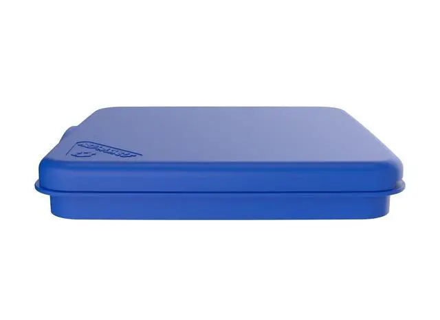 Alt view image 5 of 7 - Rev-A-Shelf 27 Qt Under Sink Garbage Can Lid for Base Kitchen and Bathroom Cabinet, Replacement Plastic Trash Bin Lid Only, Blue, RV-1024-LID-22-1