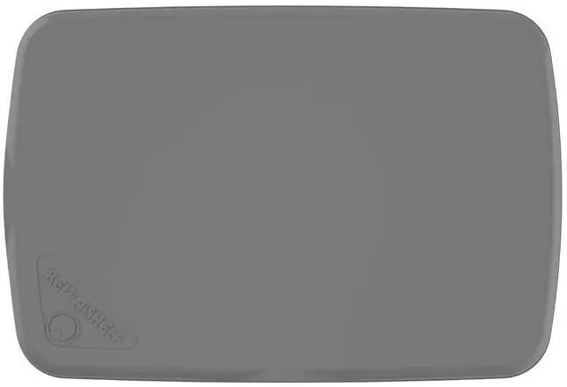 Alt view image 7 of 7 - Rev-A-Shelf 32 Qt Under Sink Garbage Can Lid for Base Kitchen and Bathroom Cabinet, Replacement Plastic Trash Bin Lid Only, Grey, RV-32-LID-14-1