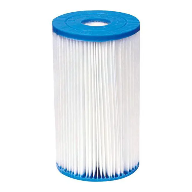 Alt view image 2 of 7 - Intex 29005E Type B Pool Filter Cartridge Filter Pumps Easy-to-Clean Dacron Paper Efficient Filtration 4 Pack