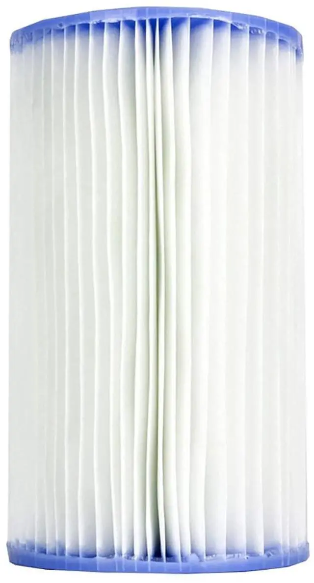 Alt view image 2 of 7 - Intex Type B Easy Set Swimming Pool Pleated Replacement Filter Pump Cartridges for 633T, 634T, 634RC, CS8111, and CS8221/CS8231 Series (8 Pack)