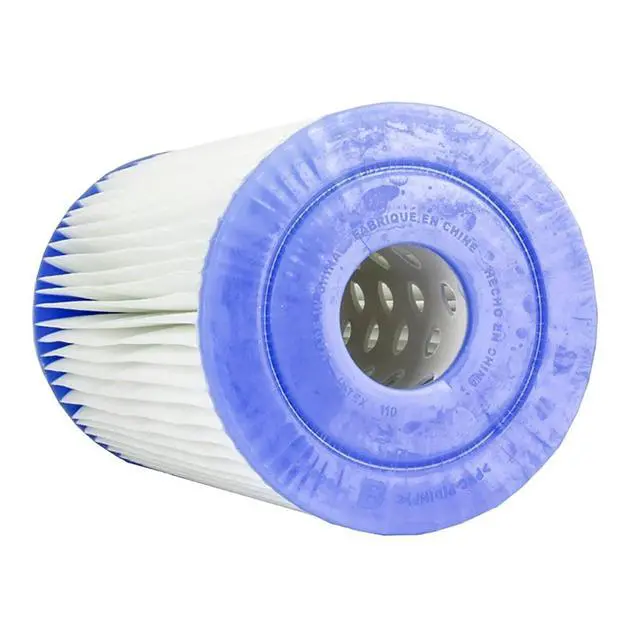 Alt view image 4 of 7 - Intex Type B Easy Set Swimming Pool Pleated Replacement Filter Pump Cartridges for 633T, 634T, 634RC, CS8111, and CS8221/CS8231 Series (8 Pack)