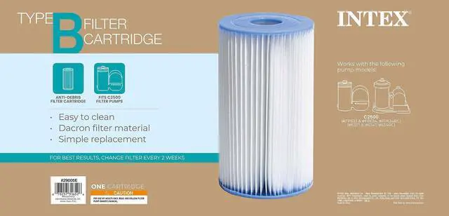 Alt view image 5 of 5 - Intex Pool Easy Set Type B Replacement Filter Pump Cartridge (18 Pack) | 29005E