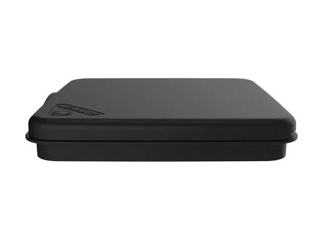 Alt view image 5 of 7 - Rev-A-Shelf 27 Qt Under Sink Garbage Can Lid for Base Kitchen and Bathroom Cabinet, Replacement Plastic Trash Bin Lid Only, Black, RV-1024-LID-18-1