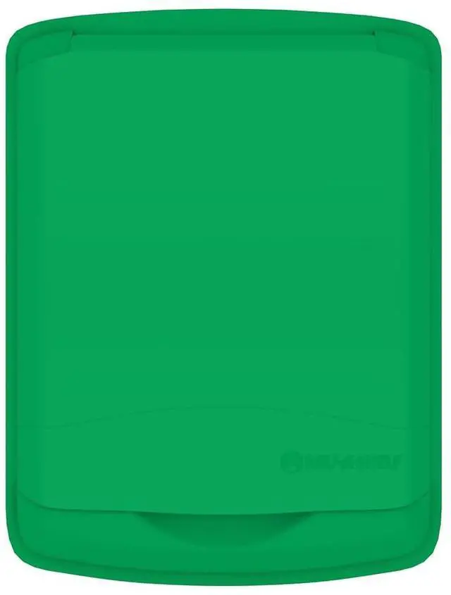 Alt view image 4 of 7 - Rev-A-Shelf 50 Qt Under Sink Garbage Can Lid for Base Kitchen and Bathroom Cabinet, Replacement Plastic Trash Bin Lid Only, Green, RV-50-LID-G-1-40