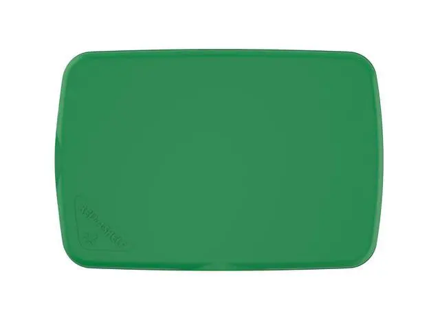 Alt view image 7 of 7 - Rev-A-Shelf 32 Qt Under Sink Garbage Can Lid for Base Kitchen and Bathroom Cabinet, Replacement Plastic Trash Bin Lid Only, Green, RV-32-LID-G-1-40
