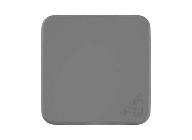 Alt view image 7 of 7 - Rev-A-Shelf 27 Qt Under Sink Garbage Can Lid for Base Kitchen and Bathroom Cabinet, Replacement Plastic Trash Bin Lid Only, Grey, RV-1024-LID-14-1