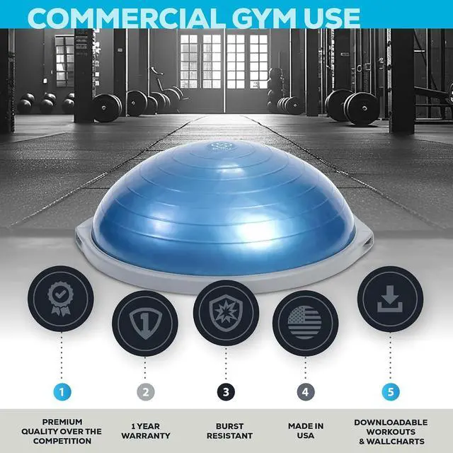 Alt view image 2 of 7 - BOSU® Pro Balance Trainer