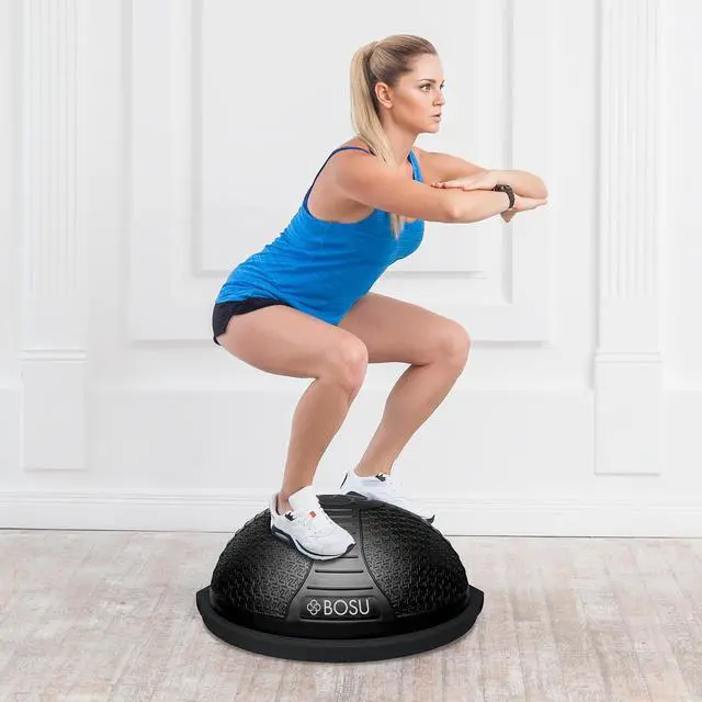 Alt view image 7 of 7 - Bosu Pro NexGen 25IN Home Fitness Exercise Gym Balance Trainer with Pump