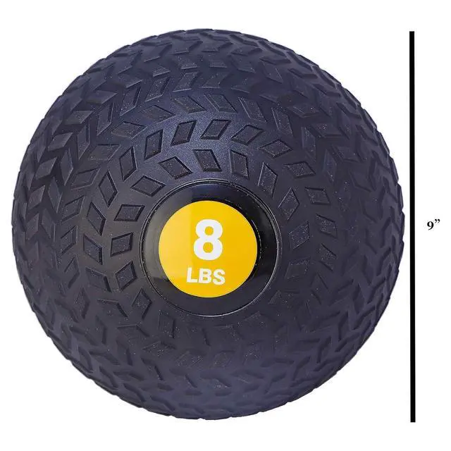 Alt view image 4 of 7 - Fitvids Slam Medicine Wall Balls Workout Exercise Fitness Weighted Balls for Cross Training, Strength and Conditioning Exercises, Cardio and Core Workouts