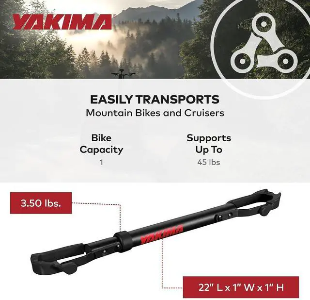Alt view image 4 of 7 - Yakima TubeTop Crossbar Adapter