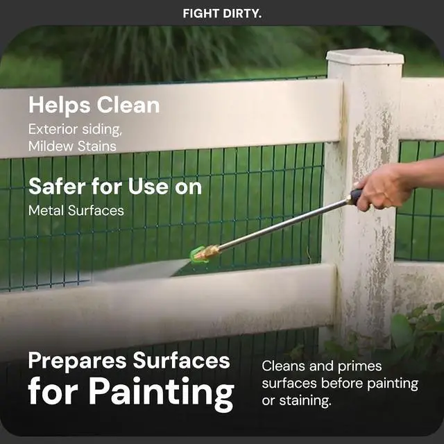 Alt view image 4 of 7 - Sun Joe SPX-HDC1G House and Deck All-Purpose Pressure Washer Rated Concentrated Cleaner, 1-Gallon , White , 128 Fl Oz (Pack of 1)