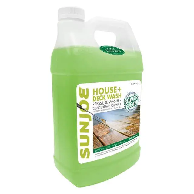 Alt view image 7 of 7 - Sun Joe SPX-HDC1G House and Deck All-Purpose Pressure Washer Rated Concentrated Cleaner, 1-Gallon , White , 128 Fl Oz (Pack of 1)