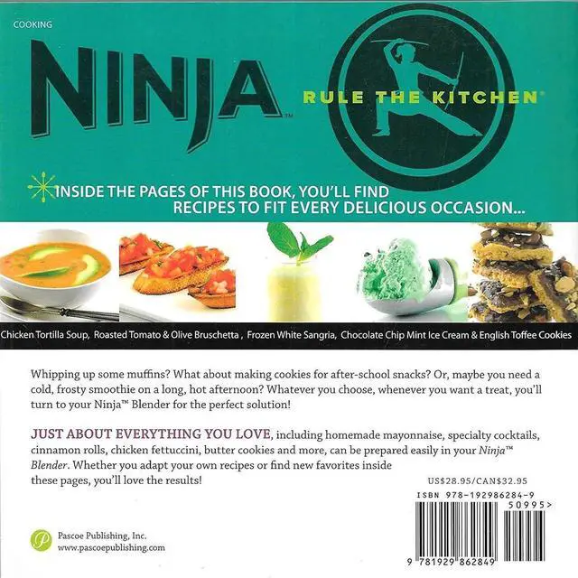 Alt view image 2 of 5 - Ninja Blender Breakthrough Blending 150 Fun Recipe Kitchen Cookbook by Ninja