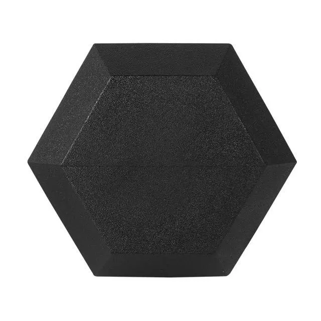 Alt view image 3 of 4 - Signature Fitness Rubber Coated Hex Dumbbells Hand Weights for Exercises and Fitness Home Gym, 5-50 lbs, Pairs