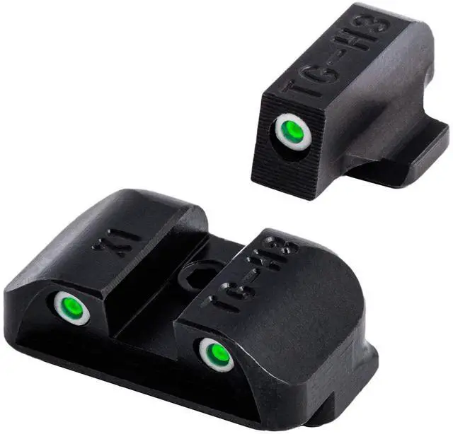Main image of TruGlo Glow in the Dark Pistol Sight, Springfield | Springfield, These sights do not need batteries and does not need