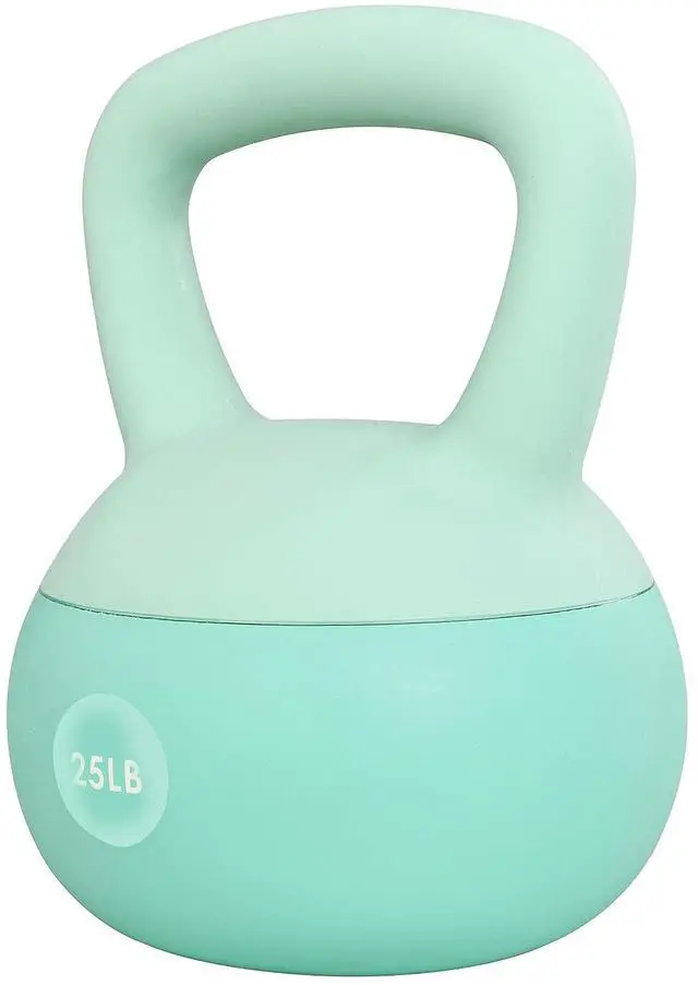 Main image of Signature Fitness Soft Kettlebells - Sea and Iron Sand Filled Weights for Women and Men - Color Coded Soft Vinyl Kettlebells, Multiple Sizes