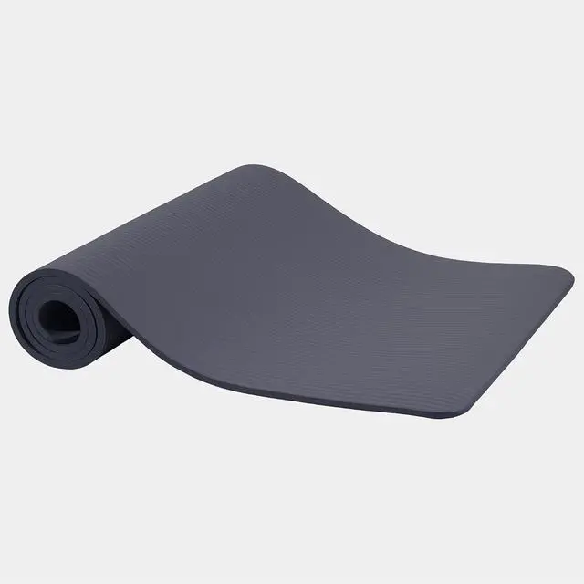 Alt view image 2 of 7 - Fitvids Yoga Mat, 1/2-Inch Extra Thick High Density Exercise Mat, Anti-Tear Exercise Yoga Mat with Carrying Strap, Suitable for Various Yoga Exercises